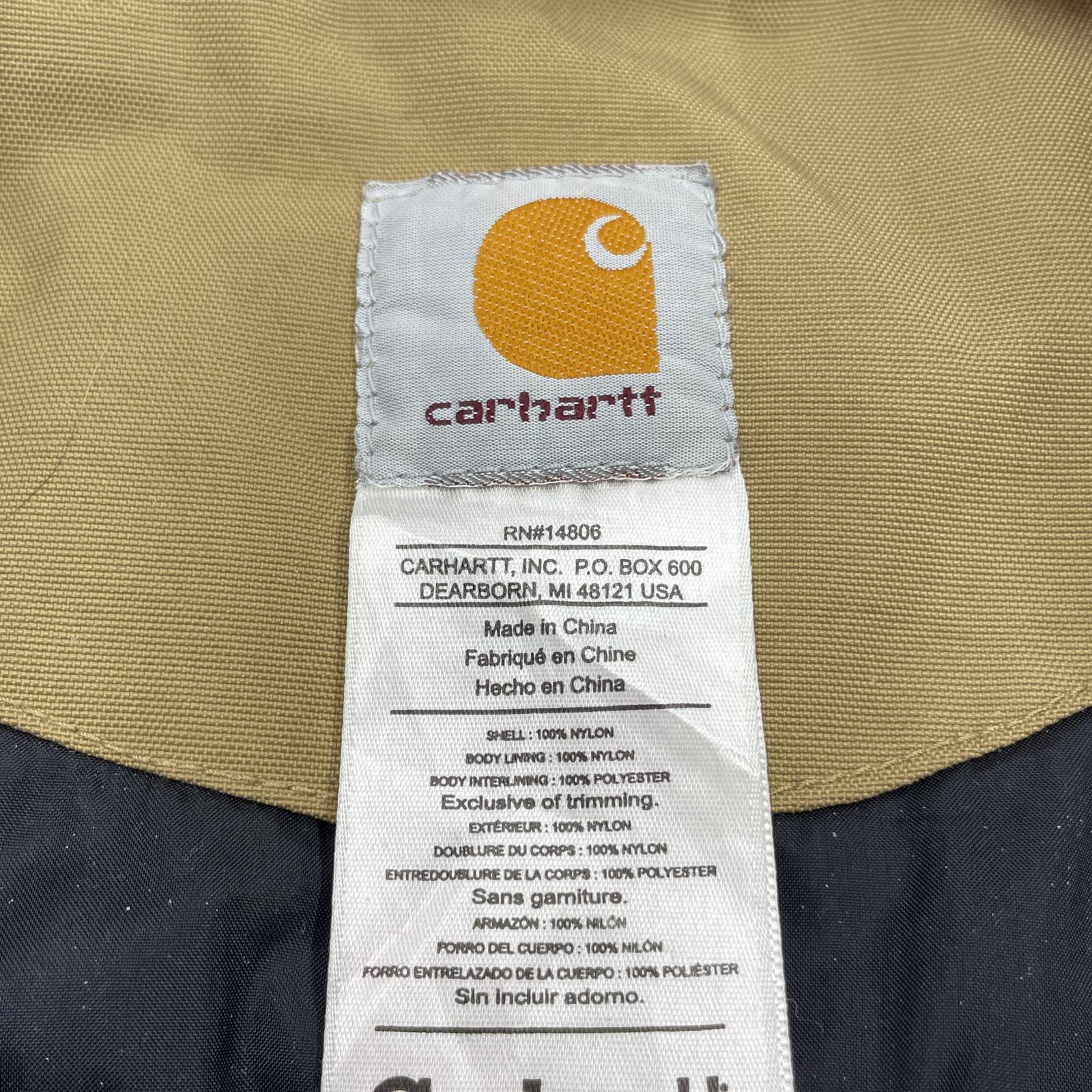 その他アウター Carhartt NYLON INSULATED VEST ブラウン