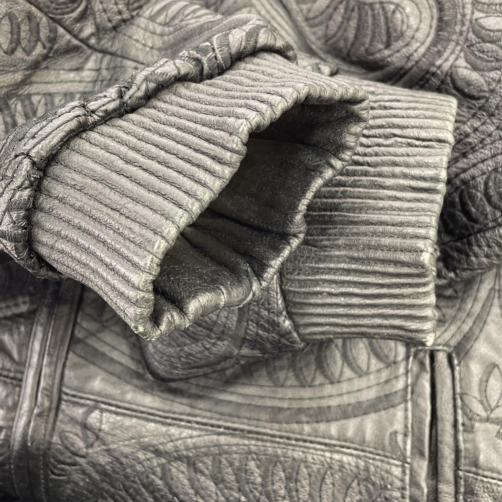 その他アウター 90s DESERT WELL レザージャケット 2XL ブラック