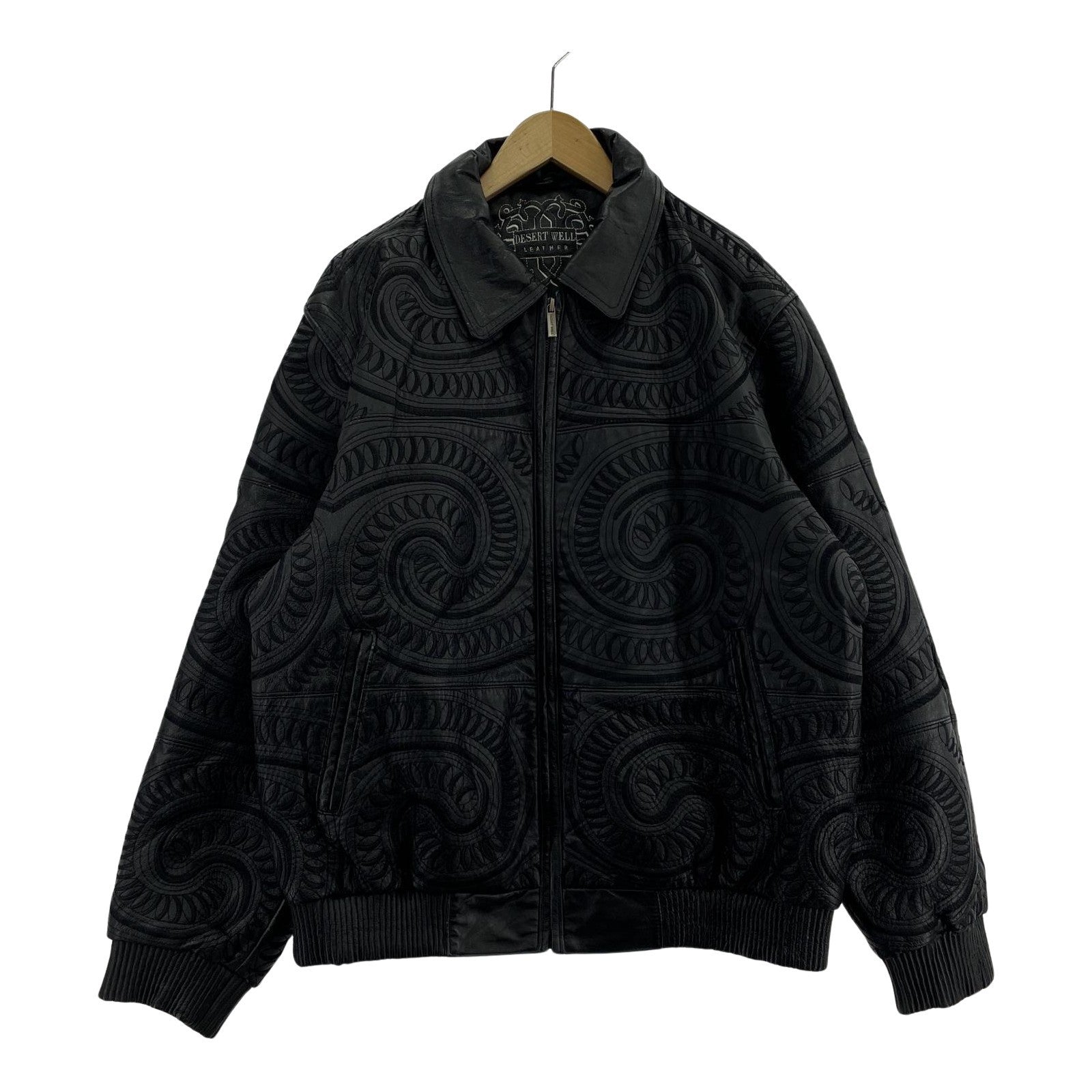 その他アウター 90s DESERT WELL レザージャケット 2XL ブラック