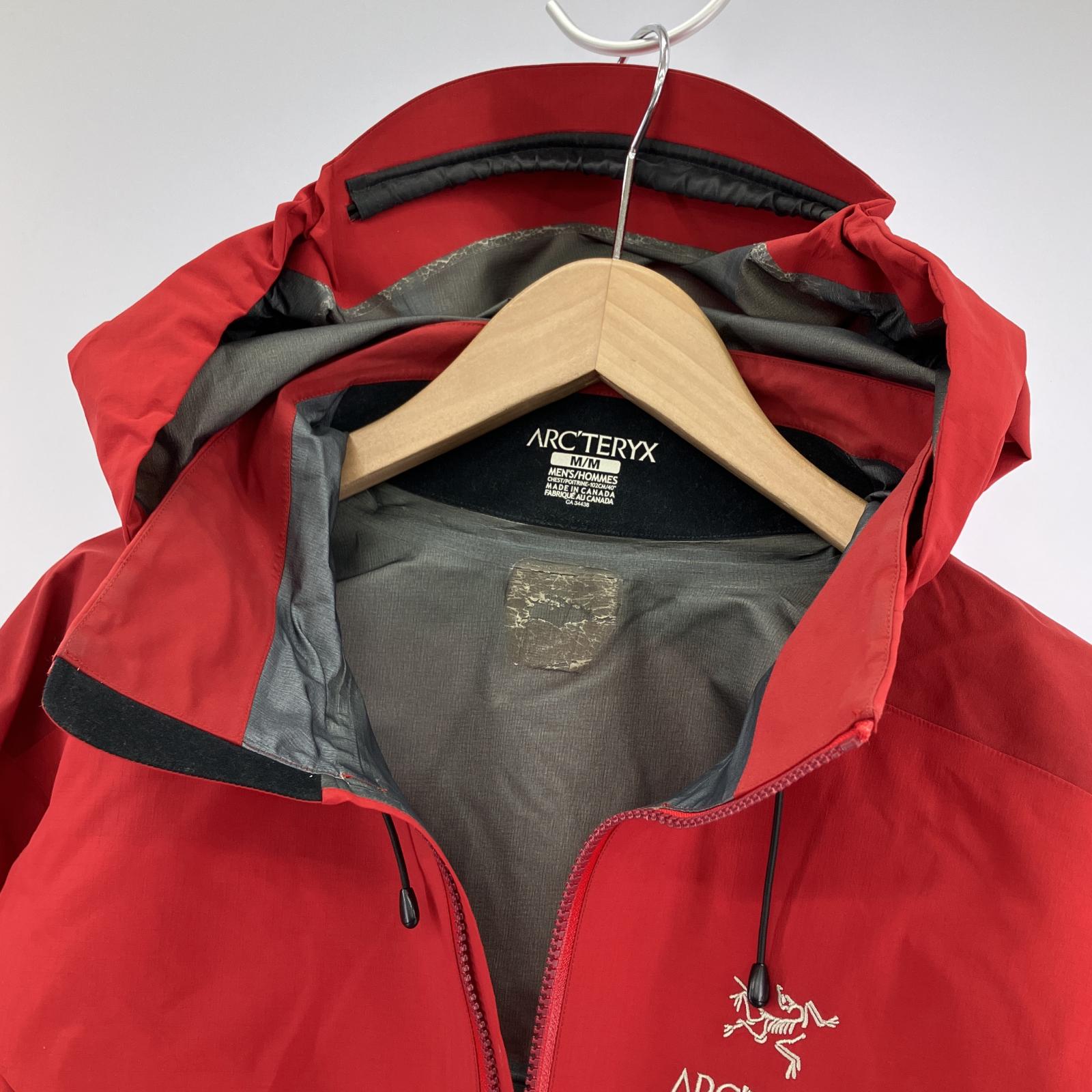 その他アウター ARC'TERYX BETA SV JACKET C.APP M レッド