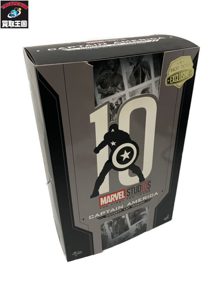 HOT TOYS MARVEL キャプテンアメリカ MMS488 10周年 フィギュア/グッズ