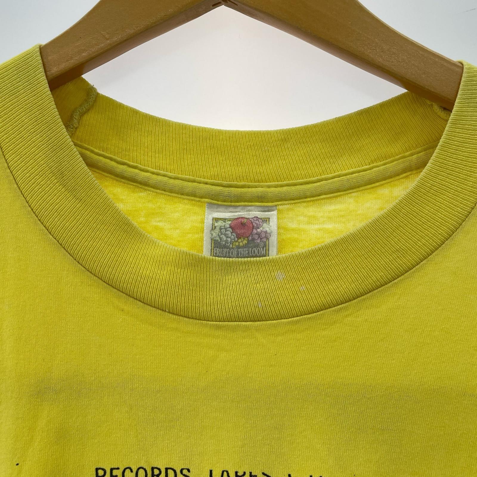 その他トップス SUBPOP MUSIC Tee L L イエロー