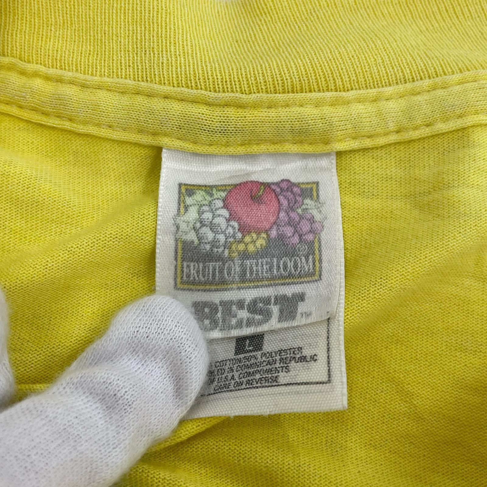 その他トップス SUBPOP MUSIC Tee L L イエロー