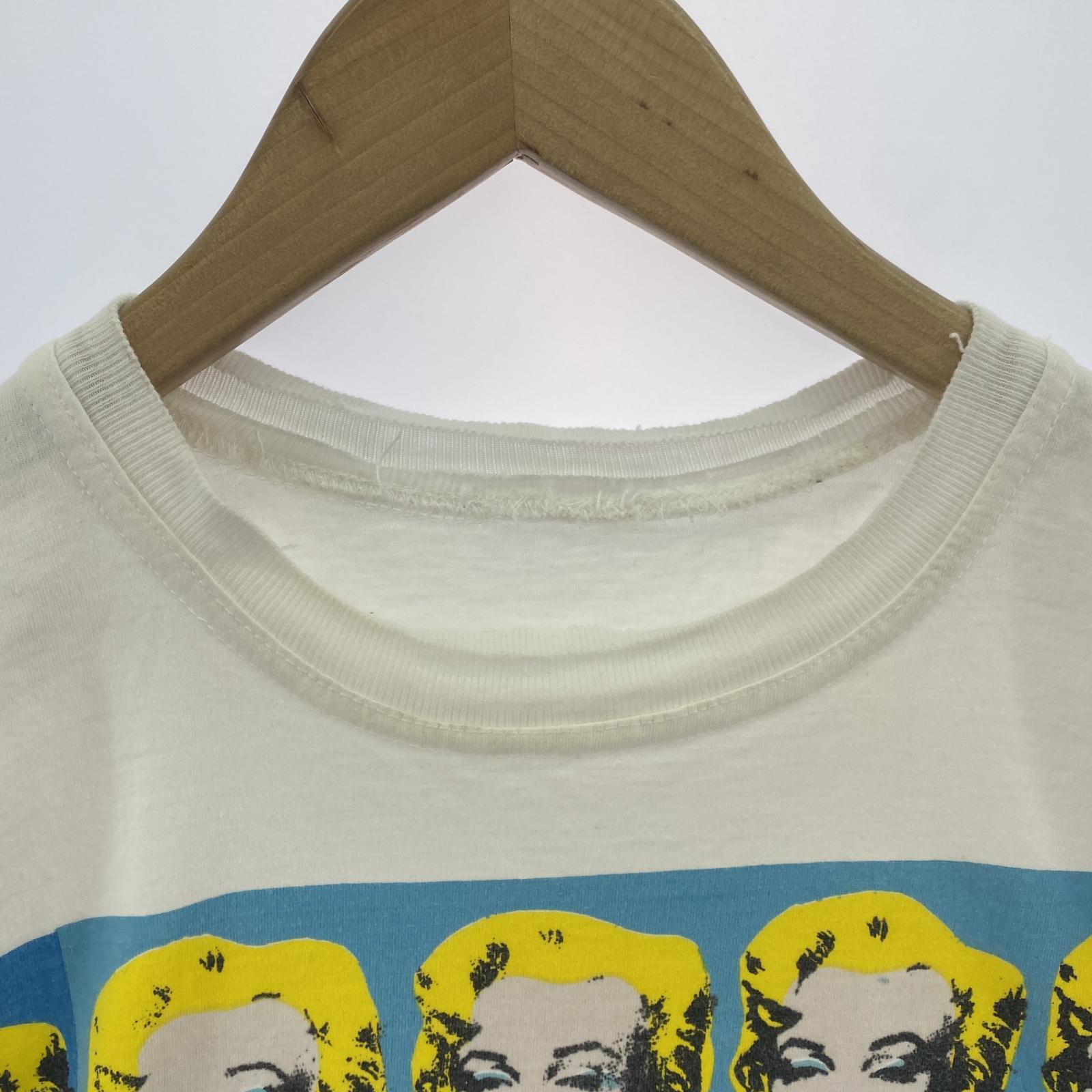 その他トップス Andy Warhol 90s マリリンモンロー アートTee ホワイト