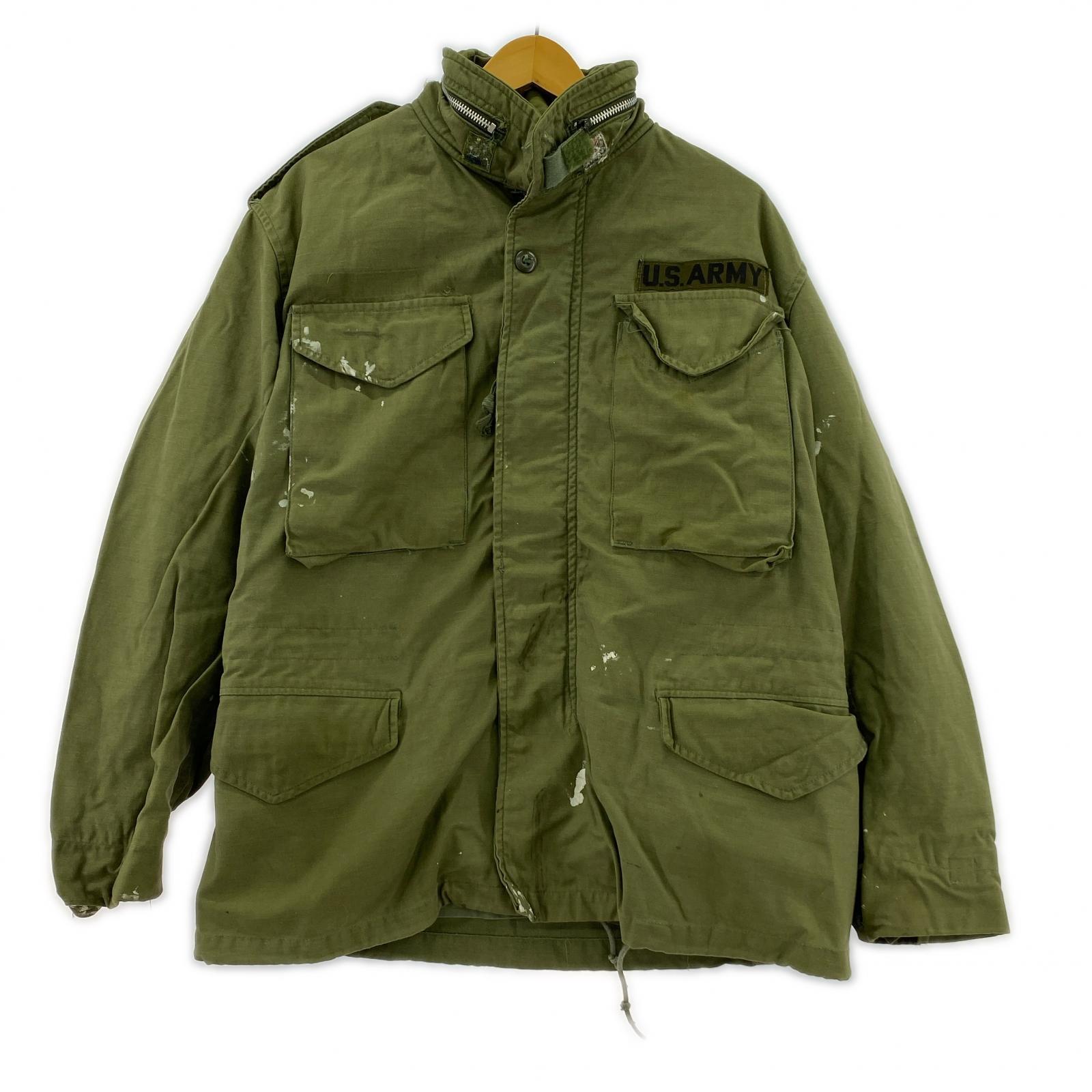 その他アウター U.S.ARMY M-65 フィールドジャケット アルミ S カーキ