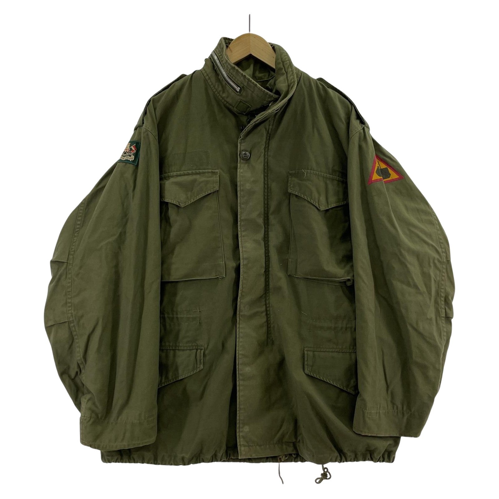その他アウター U.S.ARMY M-65 フィールドジャケット アルミ L グリーン