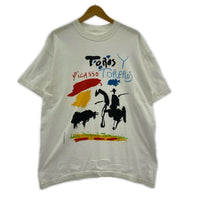その他トップス Picasso 闘牛と闘牛士 tee ホワイト