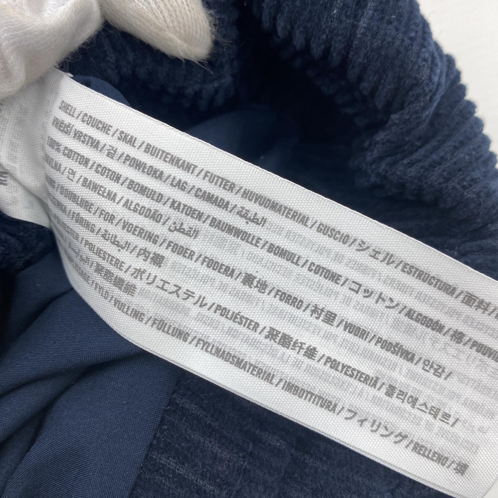 その他アウター Abercrombie&Fitch ULTRA コーデュロイダウンジャケット ネイビー (S) S ネイビー