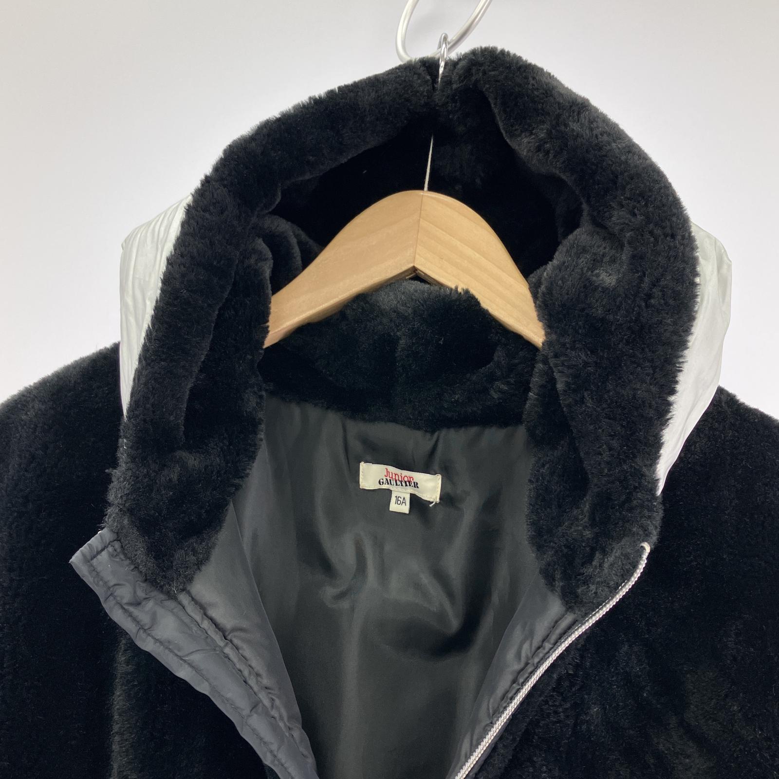 その他アウター Junior GAULTIER fur coat ブラック