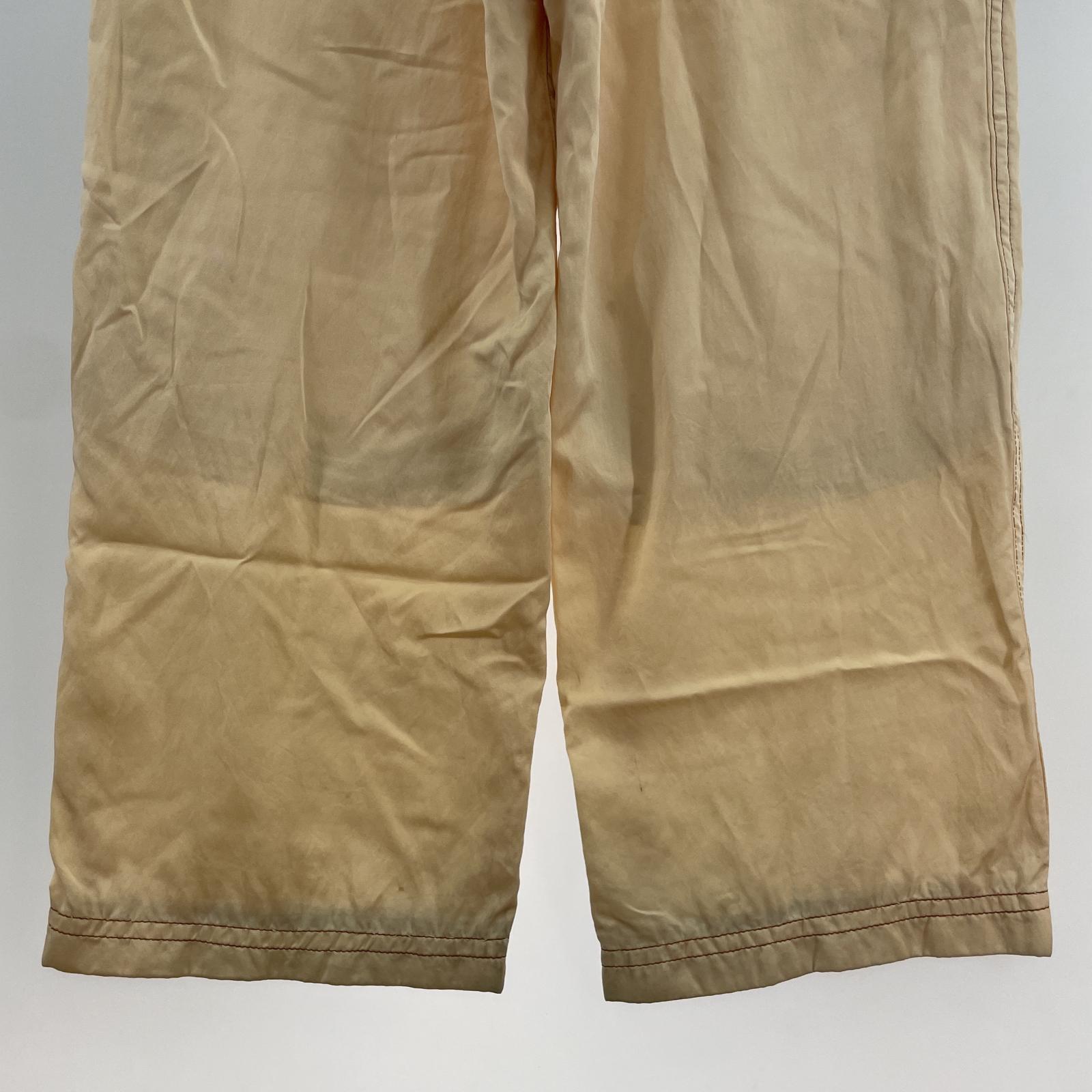 その他ボトムス MASU/RIBBON WIDE TROUSERS/44/B 44 ベージュ