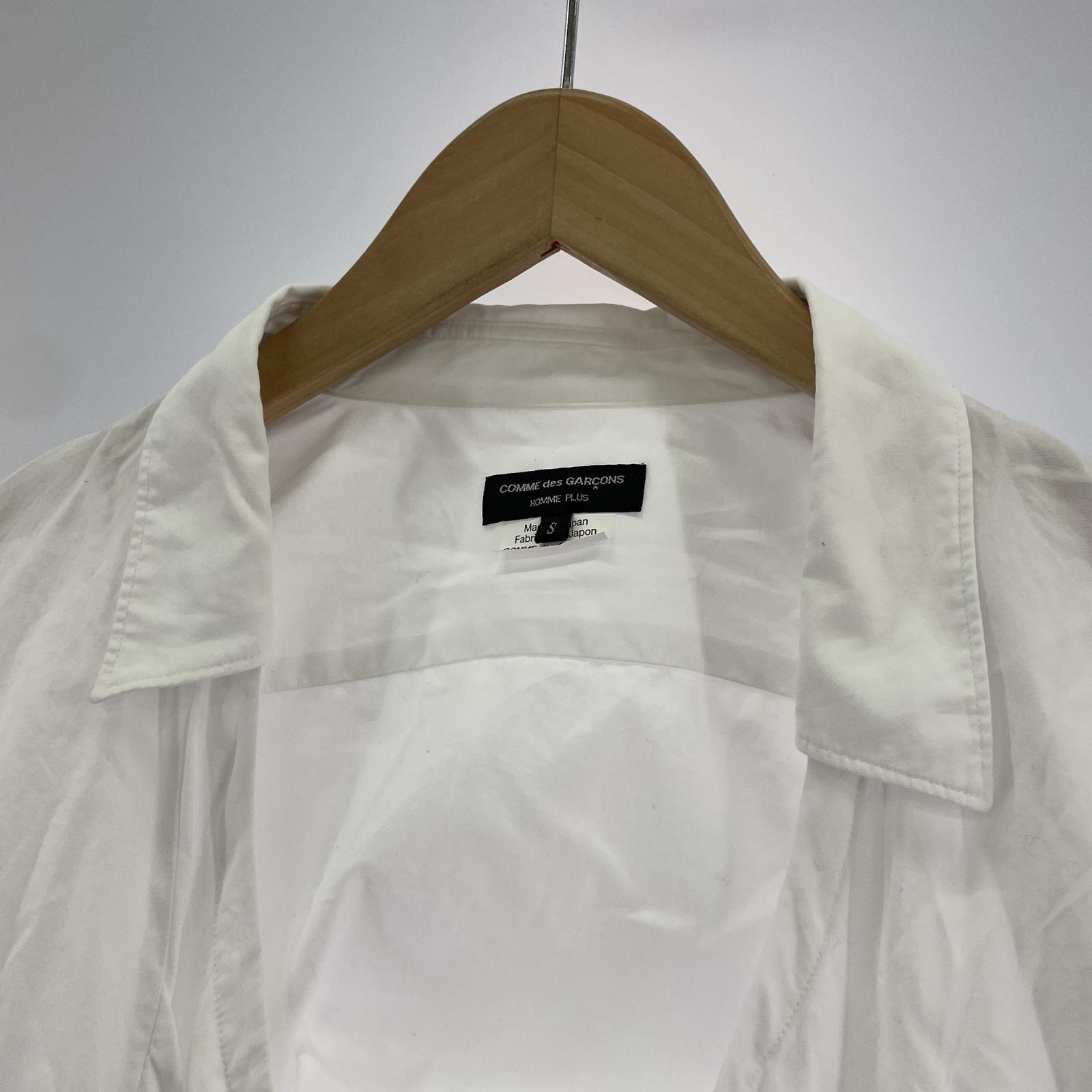 長袖シャツ COMME des GARCONS HOMME PLUS/2 S ホワイト