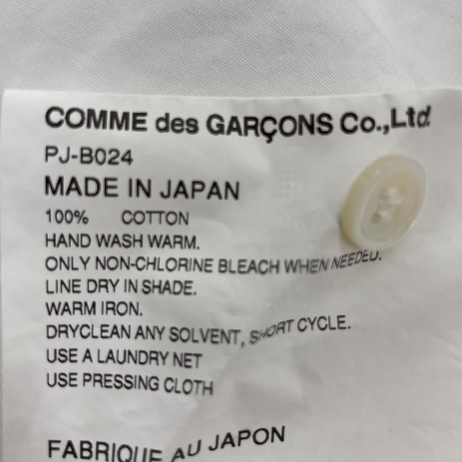 長袖シャツ COMME des GARCONS HOMME PLUS/2 S ホワイト