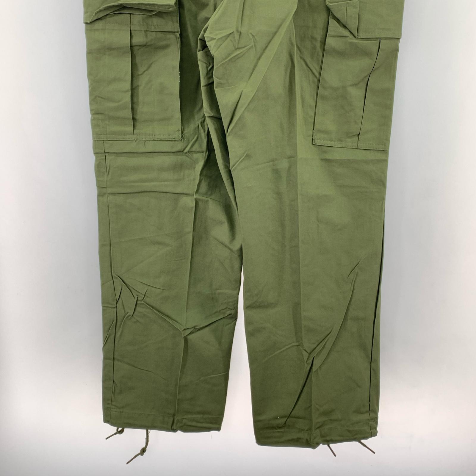 その他ボトムス 60s us.army jungle fatigue pan L グリーン