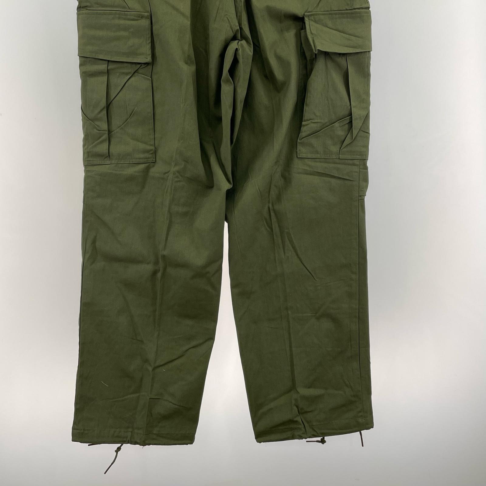 その他ボトムス 60s us.army jungle fatigue pan L カーキ