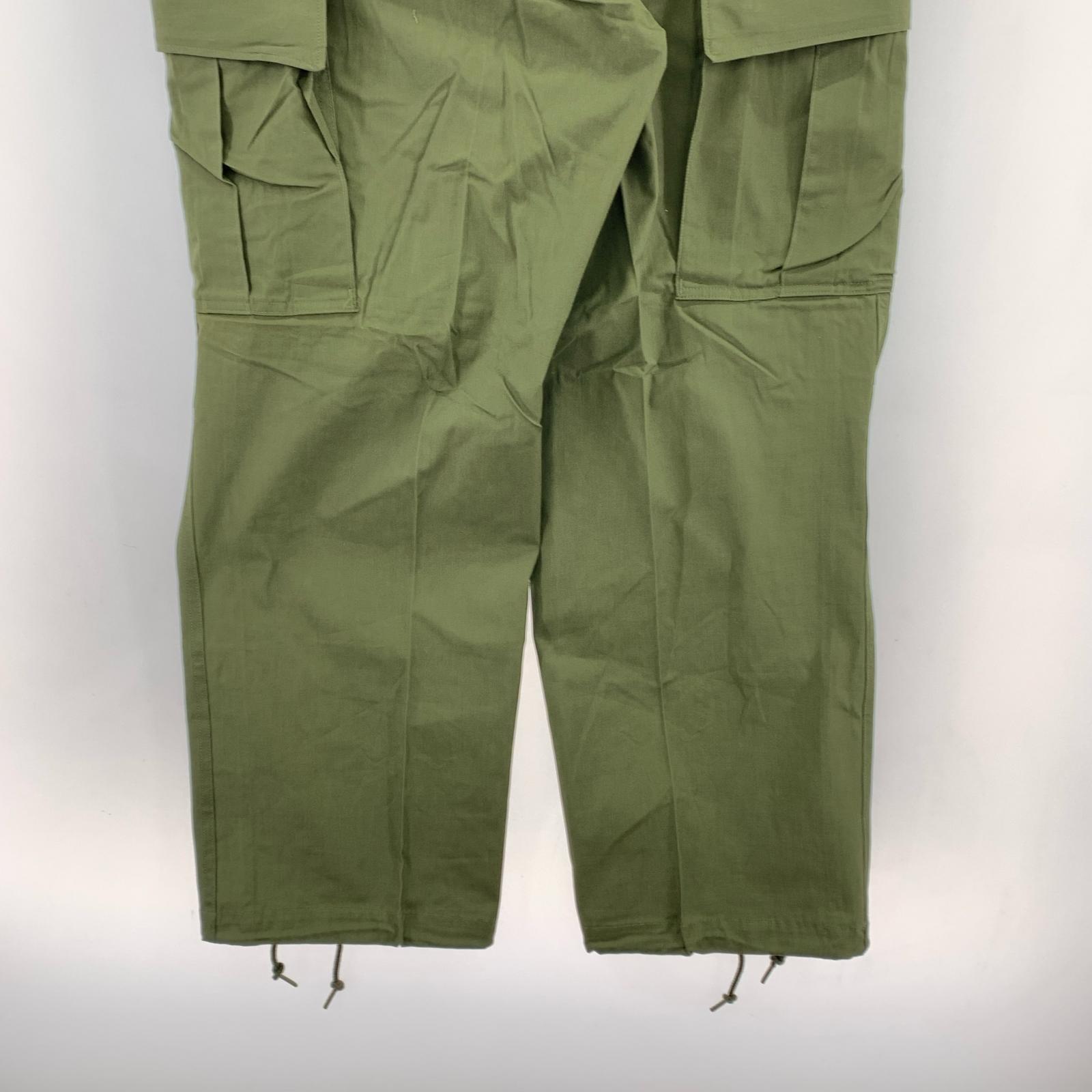 その他ボトムス 60s us.army jungle fatigue pan L グリーン