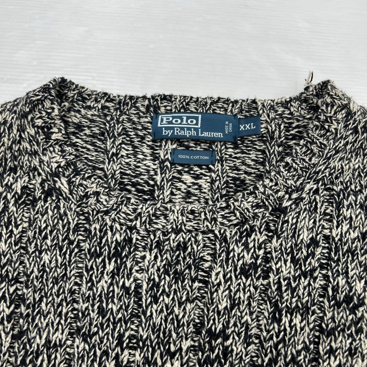 その他トップス POLO RALPH LAUREN コットンニット/XXL/ ブラック