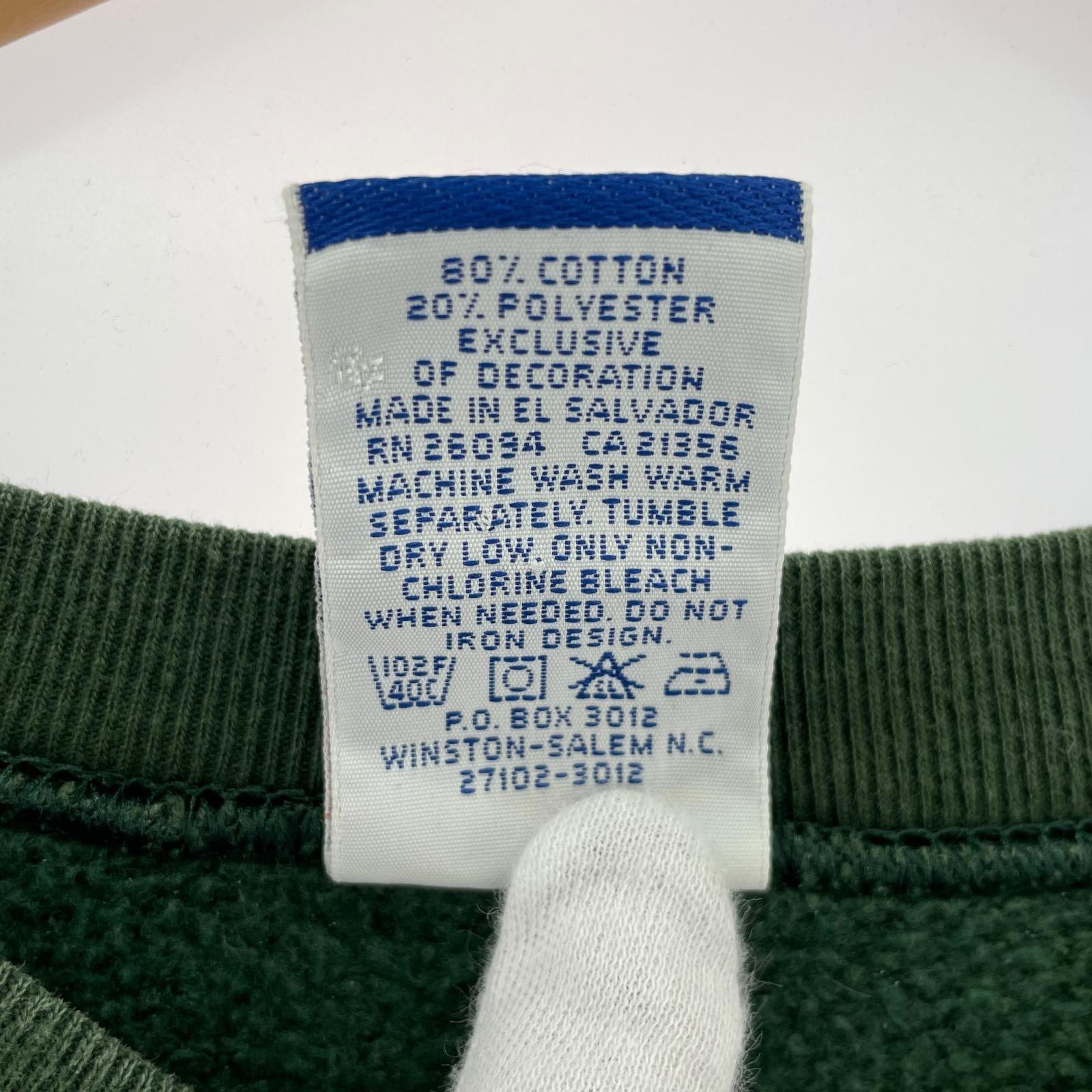その他トップス Champion 90s NFL スウェット グリーン (L)