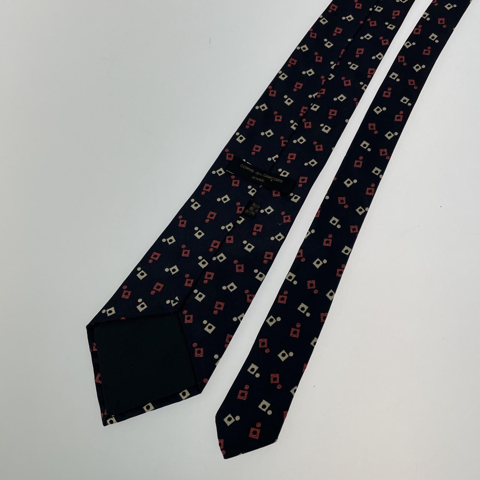 その他アクセサリー COMME des GARCONS HOMME/シルクネクタ ブラック