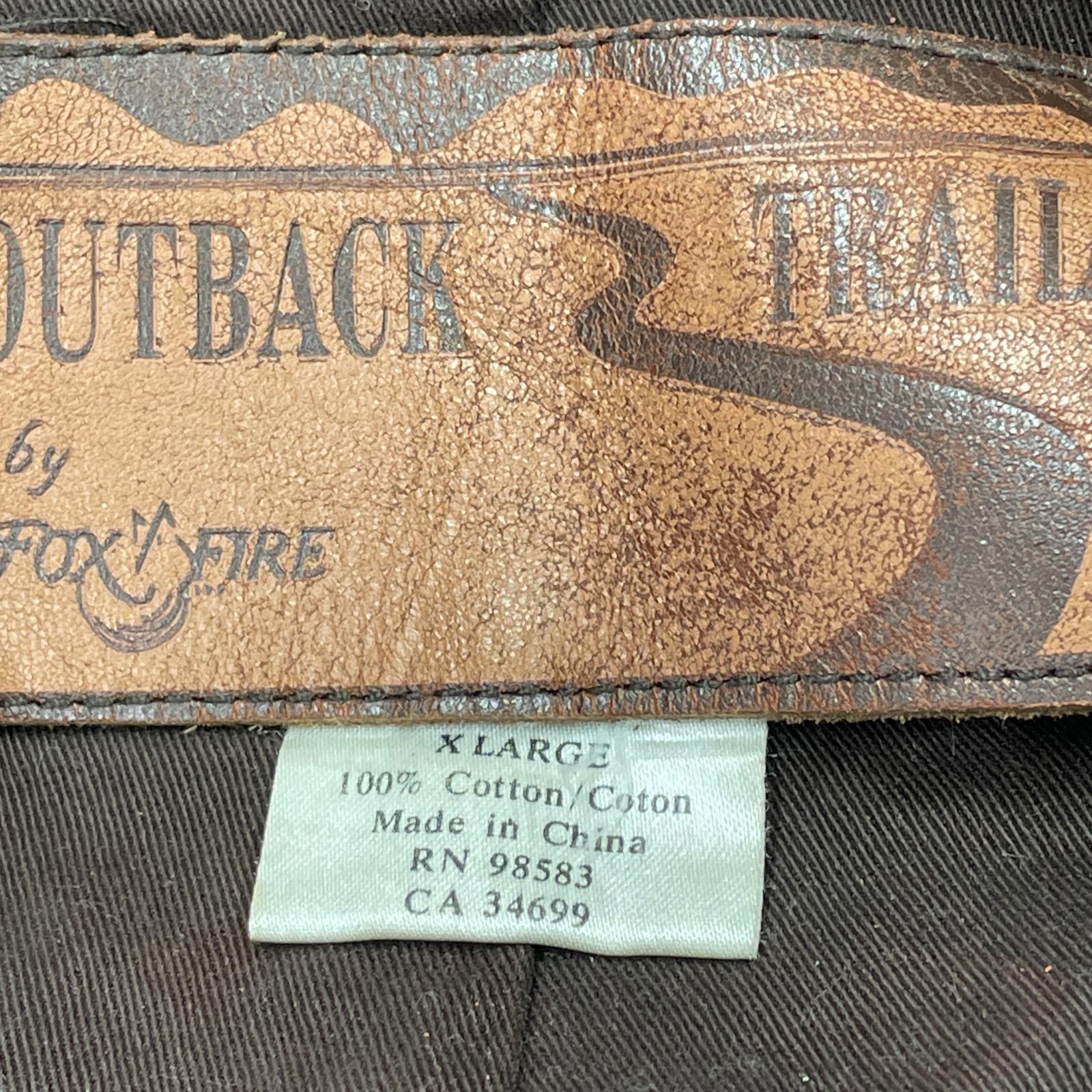 その他アウター OUTBACK TRAIL by FOX FIRE オイルト ブラウン