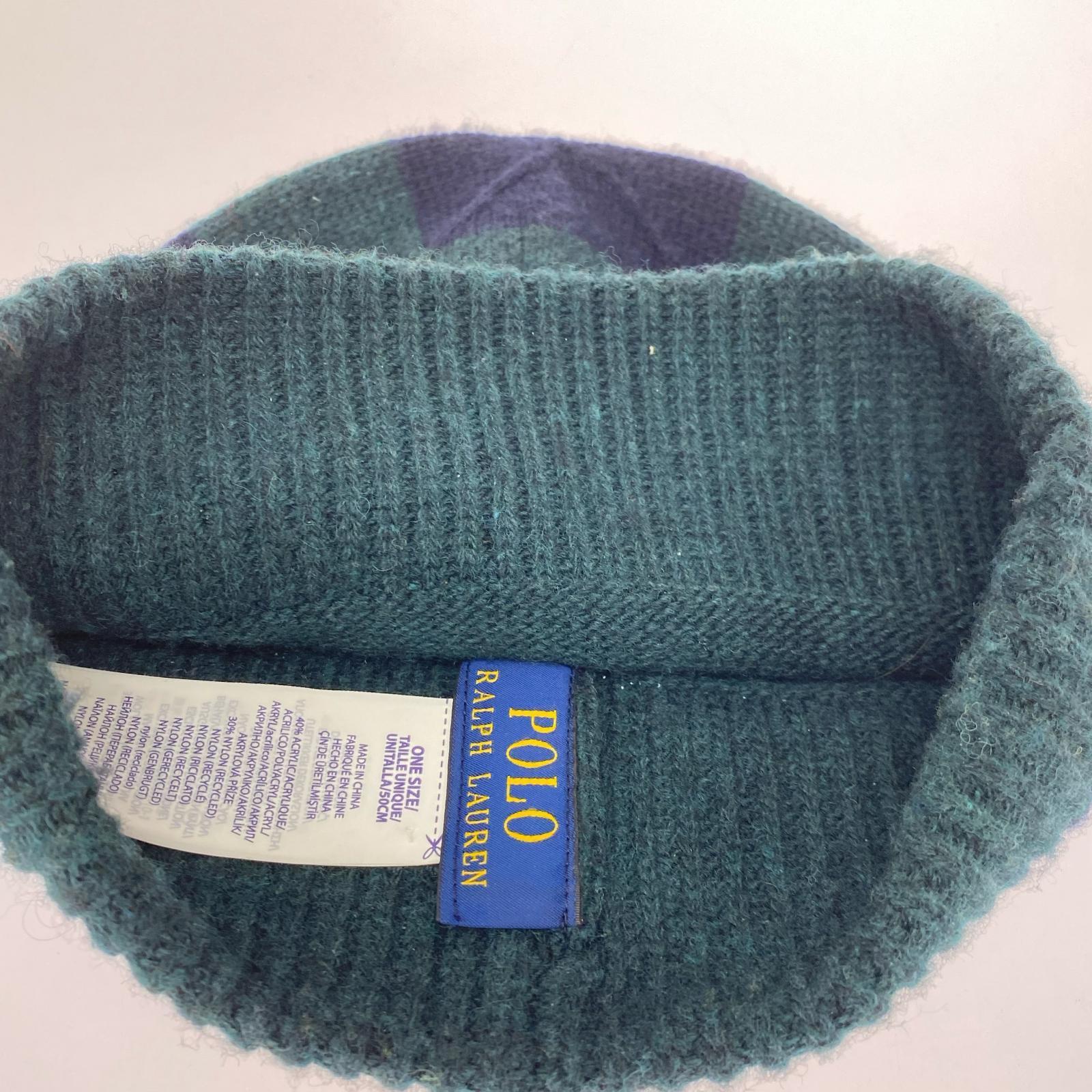 その他帽子 POLO RALPH LAUREN ポロベア ボーダービーニー