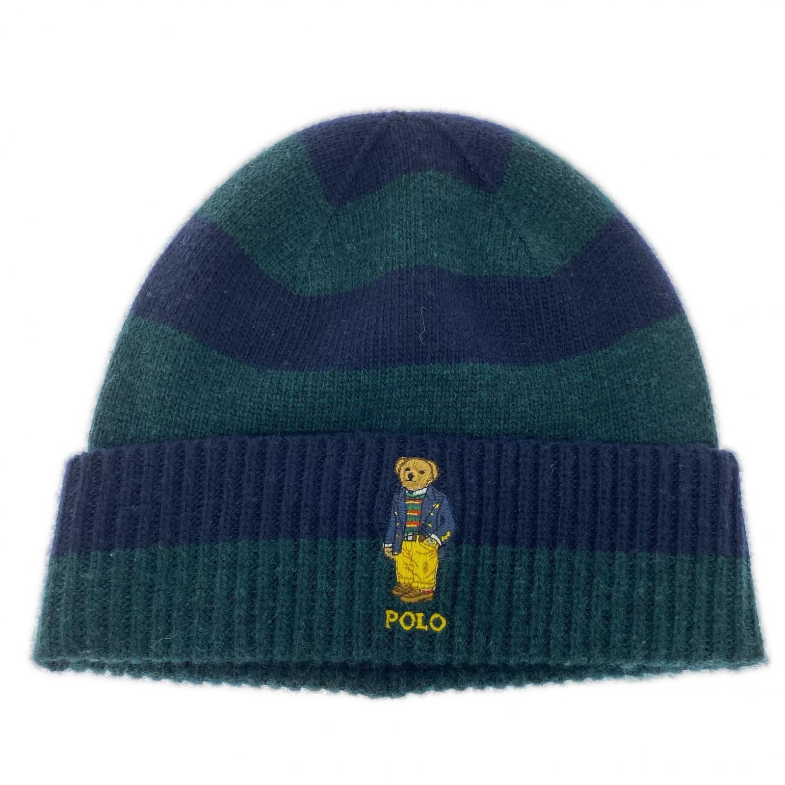 その他帽子 POLO RALPH LAUREN ポロベア ボーダービーニー