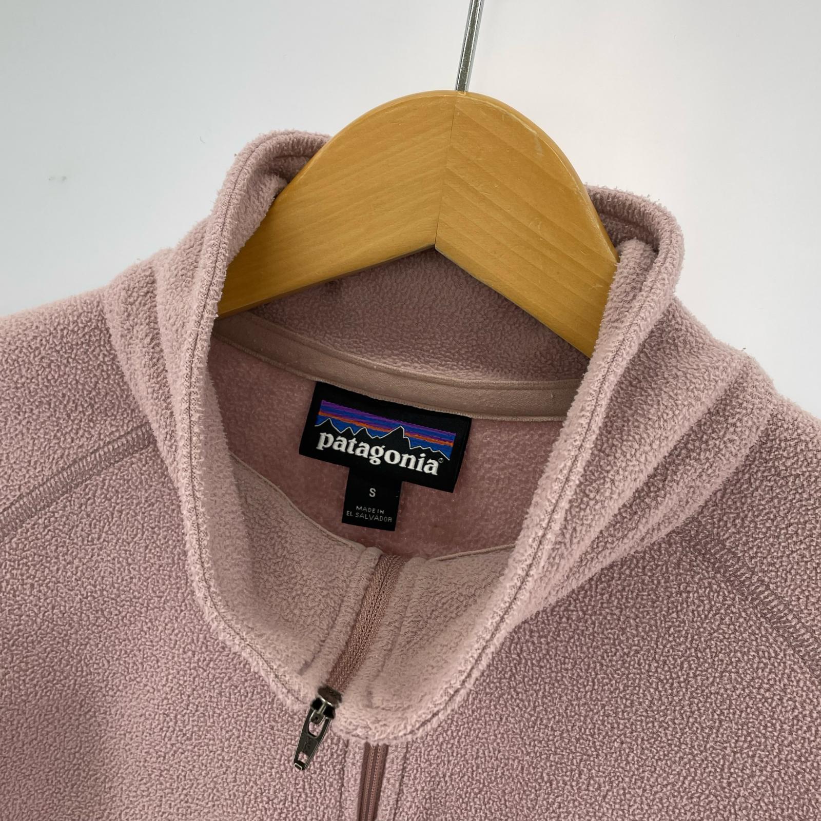 その他トップス patagonia ハーフジップフリース/ピンク/S S ピンク