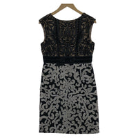 ワンピース GRACE CONTINENTAL チュールレイヤード ワンピース 36 1433 5108-0 ブラック