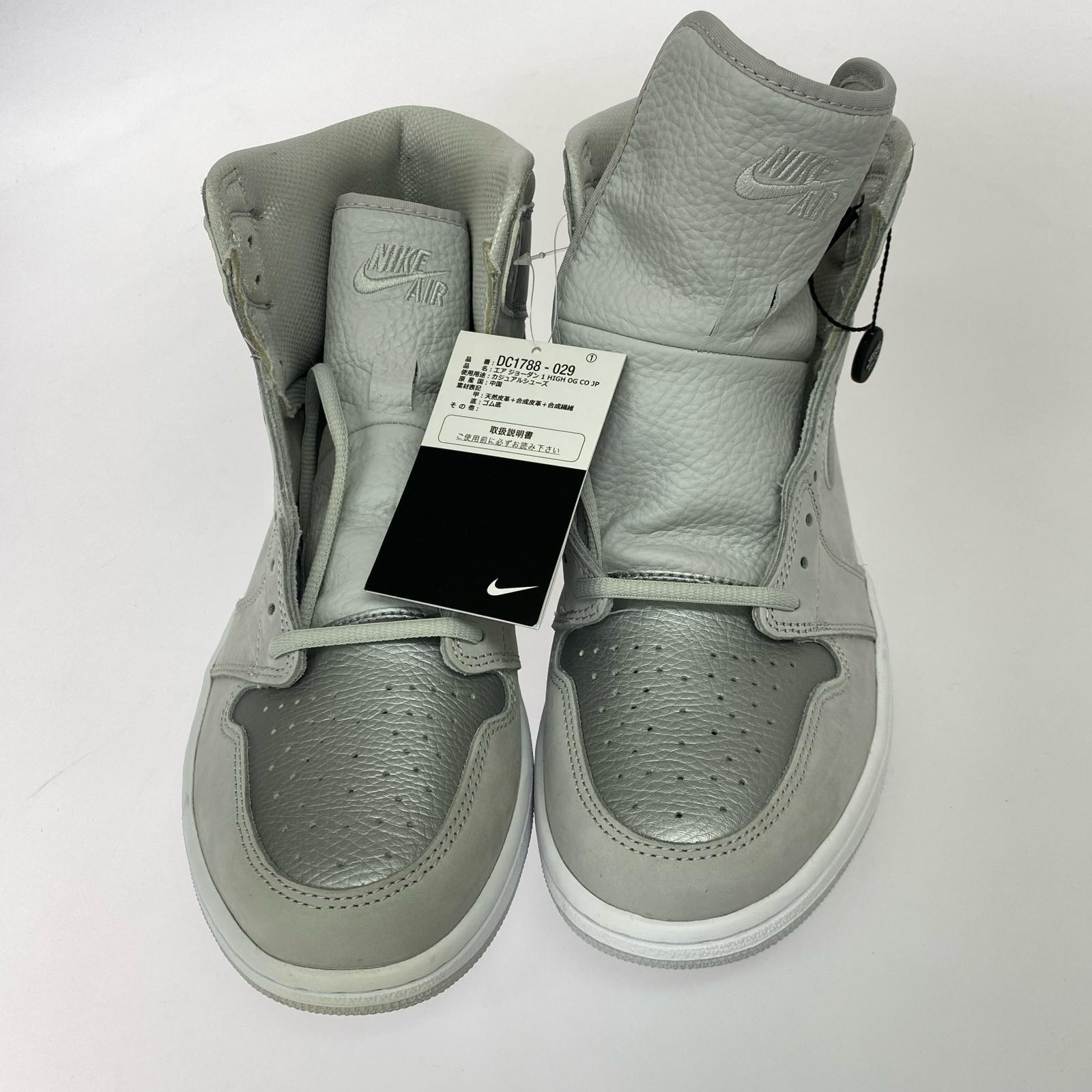 スニーカー NIKE AIR JORDAN 1 HIGH OG CO.J 29cm (US11 UK10 1/2 EU48) シルバー