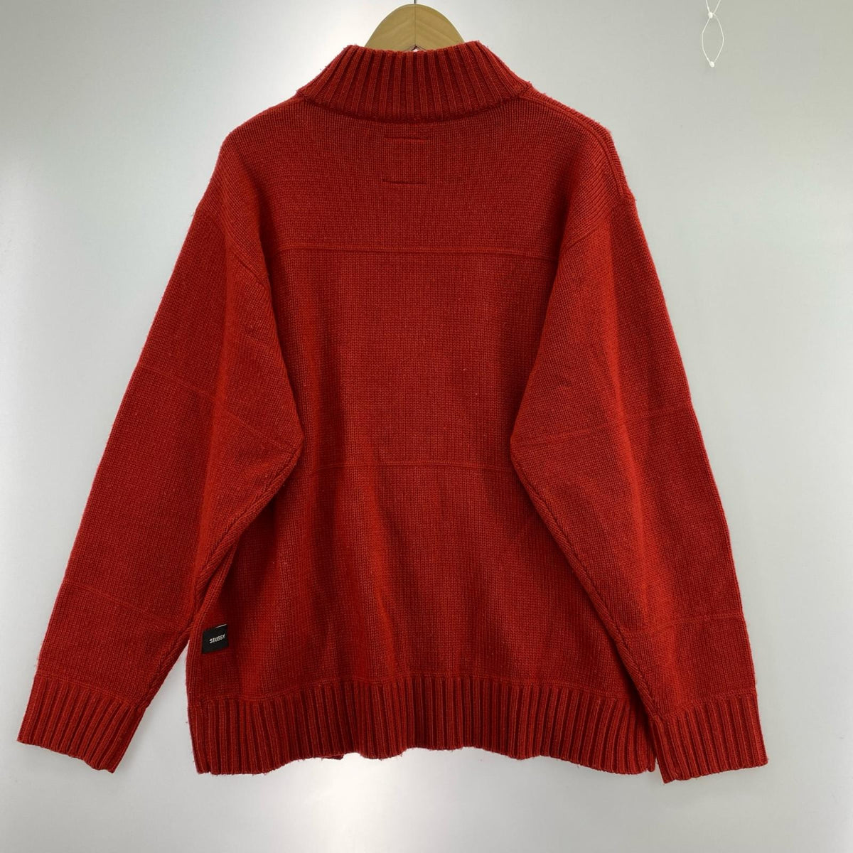 その他アウター STUSSY/90S/紺タグ/ドライバーズニット/L/RED L レッド