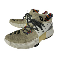 スニーカー adidas D LILLARD3 ダミアン・リラード CRAZY TIMER BY3474 26cm (US8 UK7 1/2 EU42) ベージュ