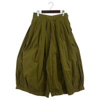 その他ボトムス HARVESTY コットンサーカスキュロットパンツ 1 KHK 1 カーキ