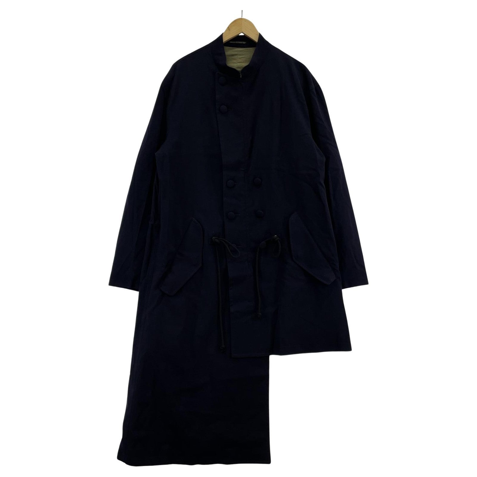 その他アウター Yohji Yamamoto POUR HOMME アシンメ 2 ネイビー