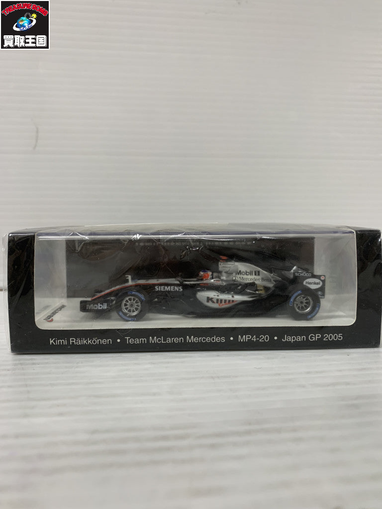 spark 1/43 マクラーレン MP4/20 日本GP 2005 スケールカー