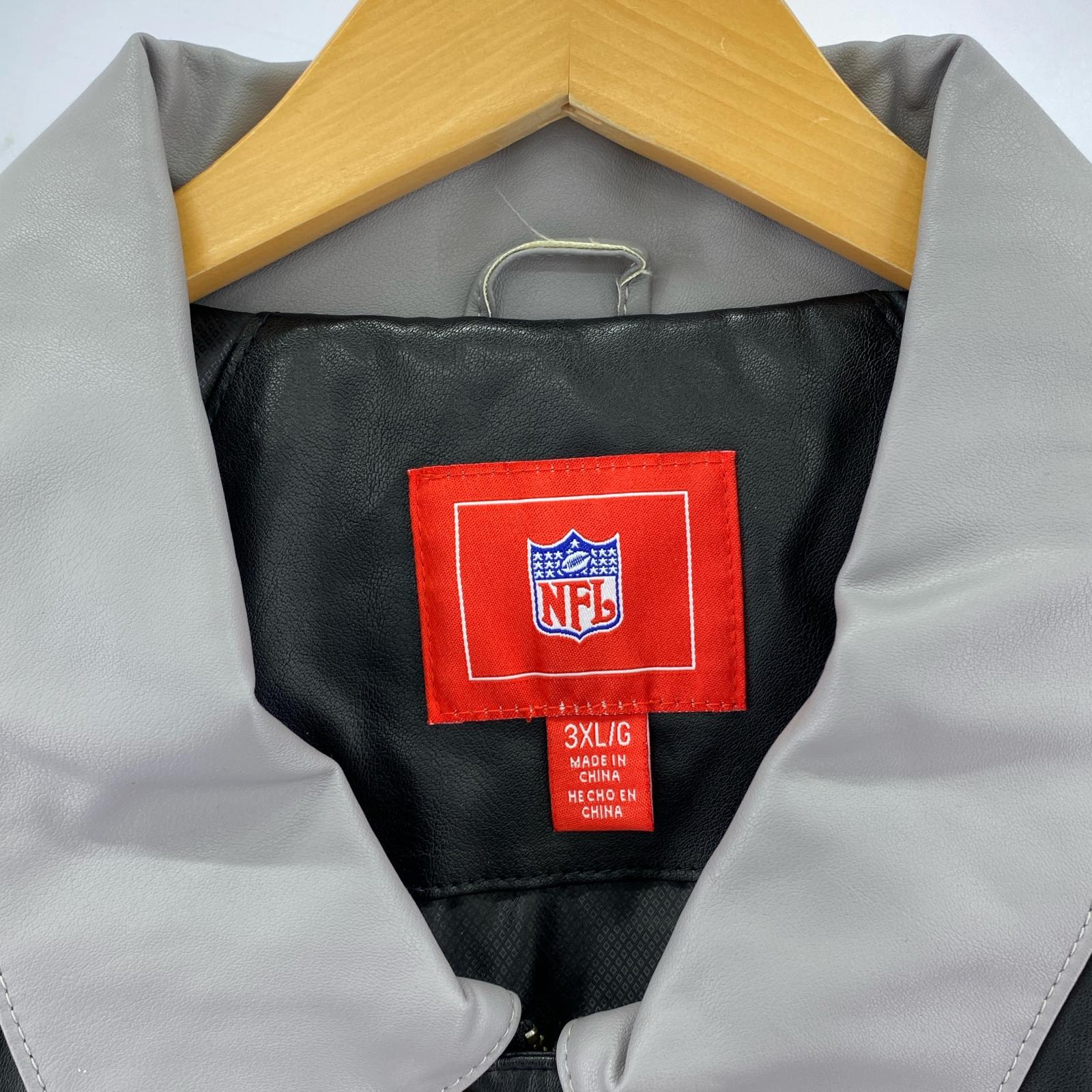 その他アウター NFL RAIDERS ジャケット (3XL) 黒灰