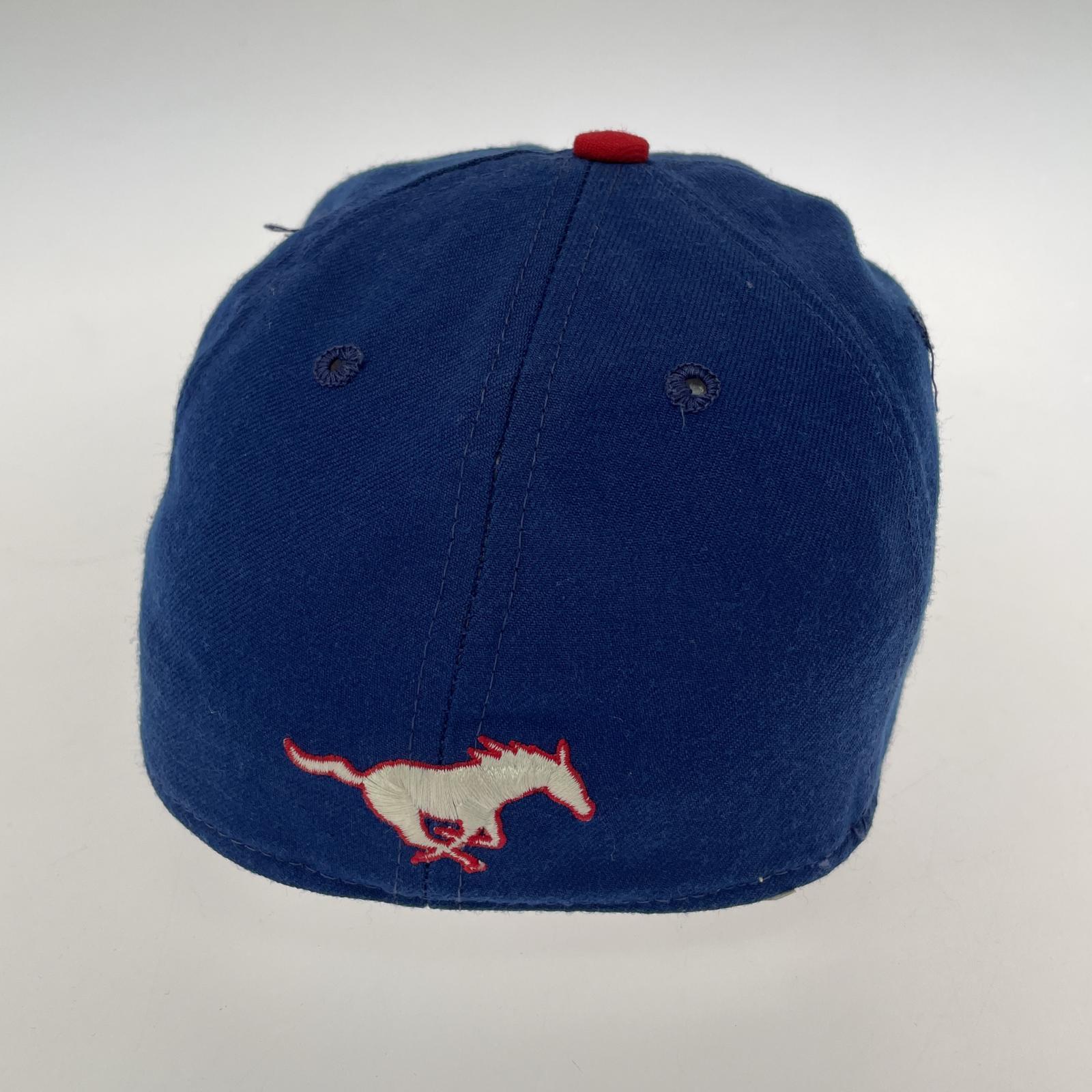その他帽子 70-80s NEW ERA SMU キャップ ブルー ブルー