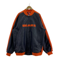 その他アウター NFL BEARS フェイクレザースタジャン ネイビー XL