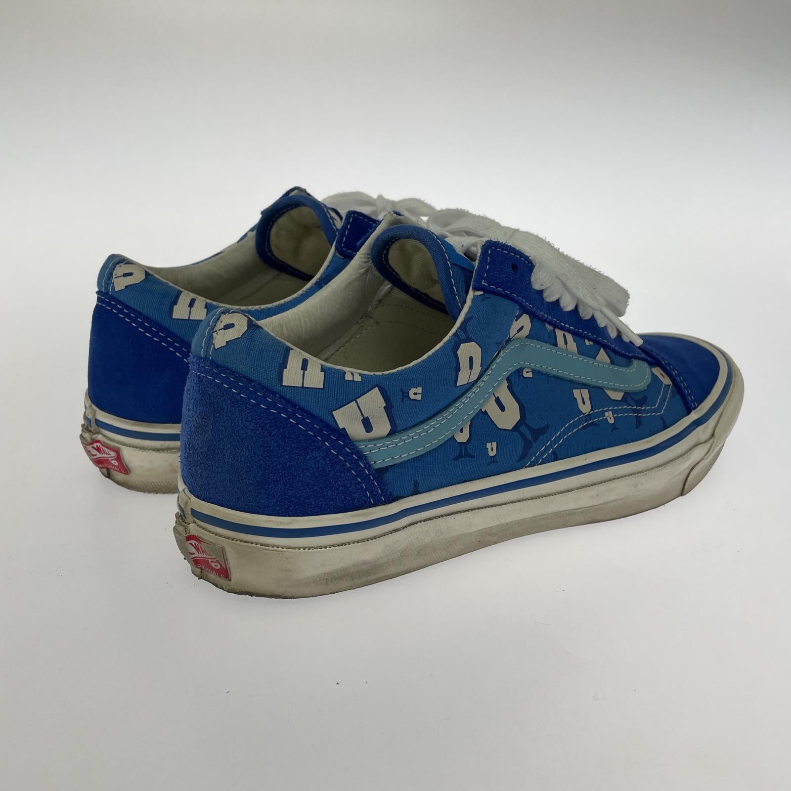 スニーカー VANS×UNDEFEATED OLD SKOOL(28.0 ブルー