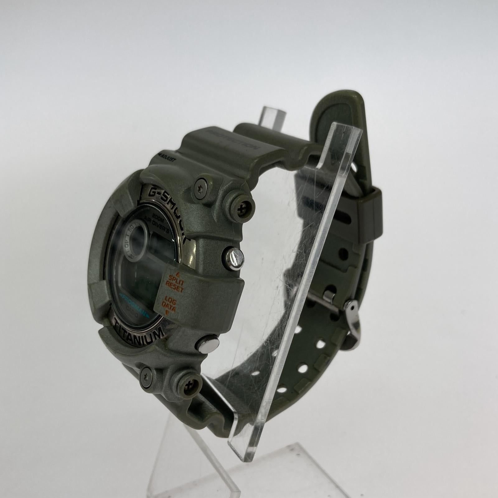 腕時計 G-SHOCK DW-8201 FROGMAN グレー