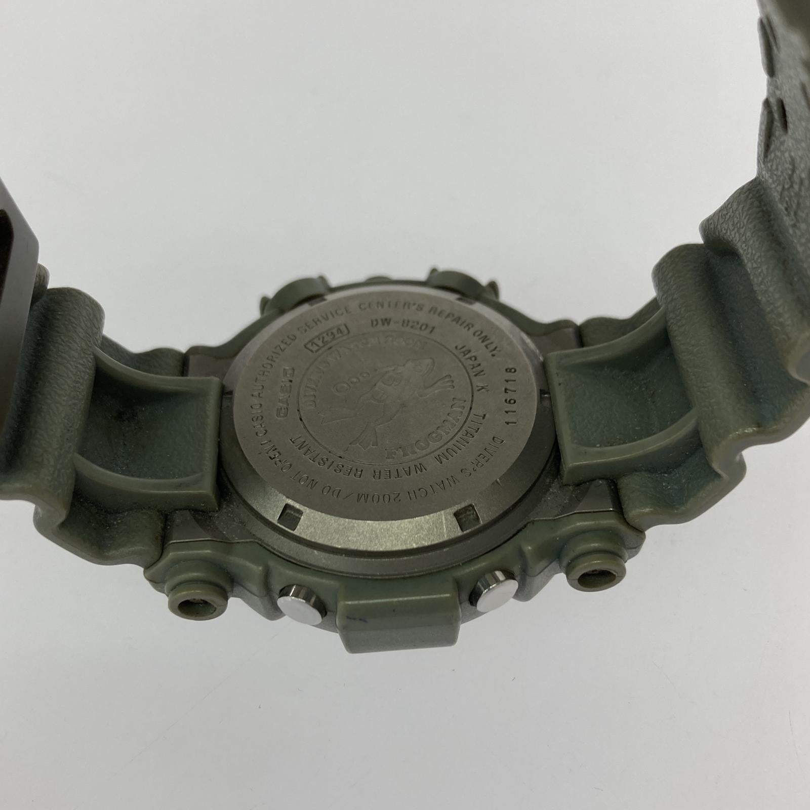 腕時計 G-SHOCK DW-8201 FROGMAN グレー