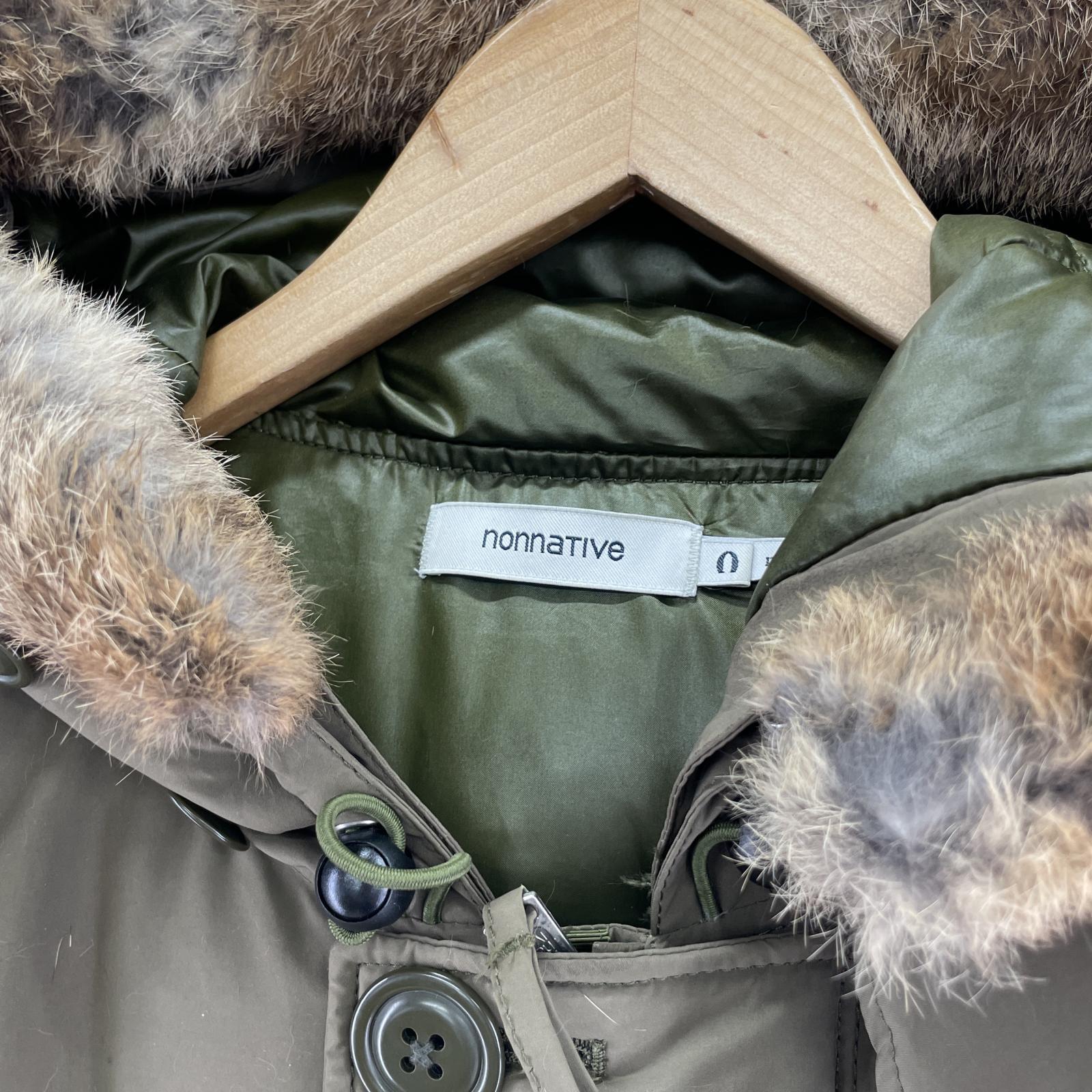 その他アウター nonnative EXPLORER HOODED DOWN JACKET 0 0 グリーン
