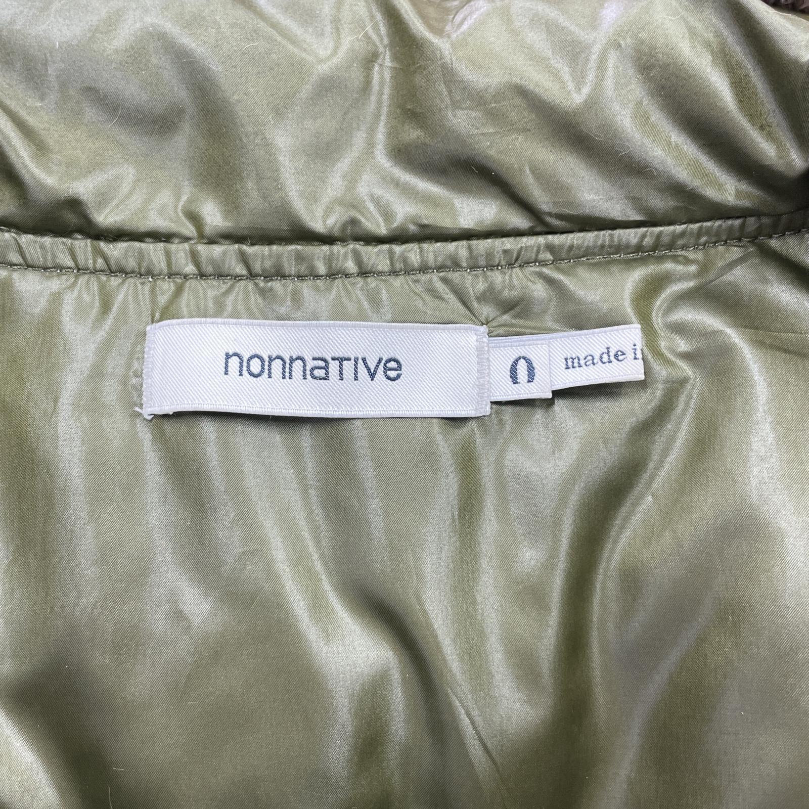 その他アウター nonnative EXPLORER HOODED DOWN JACKET 0 0 グリーン
