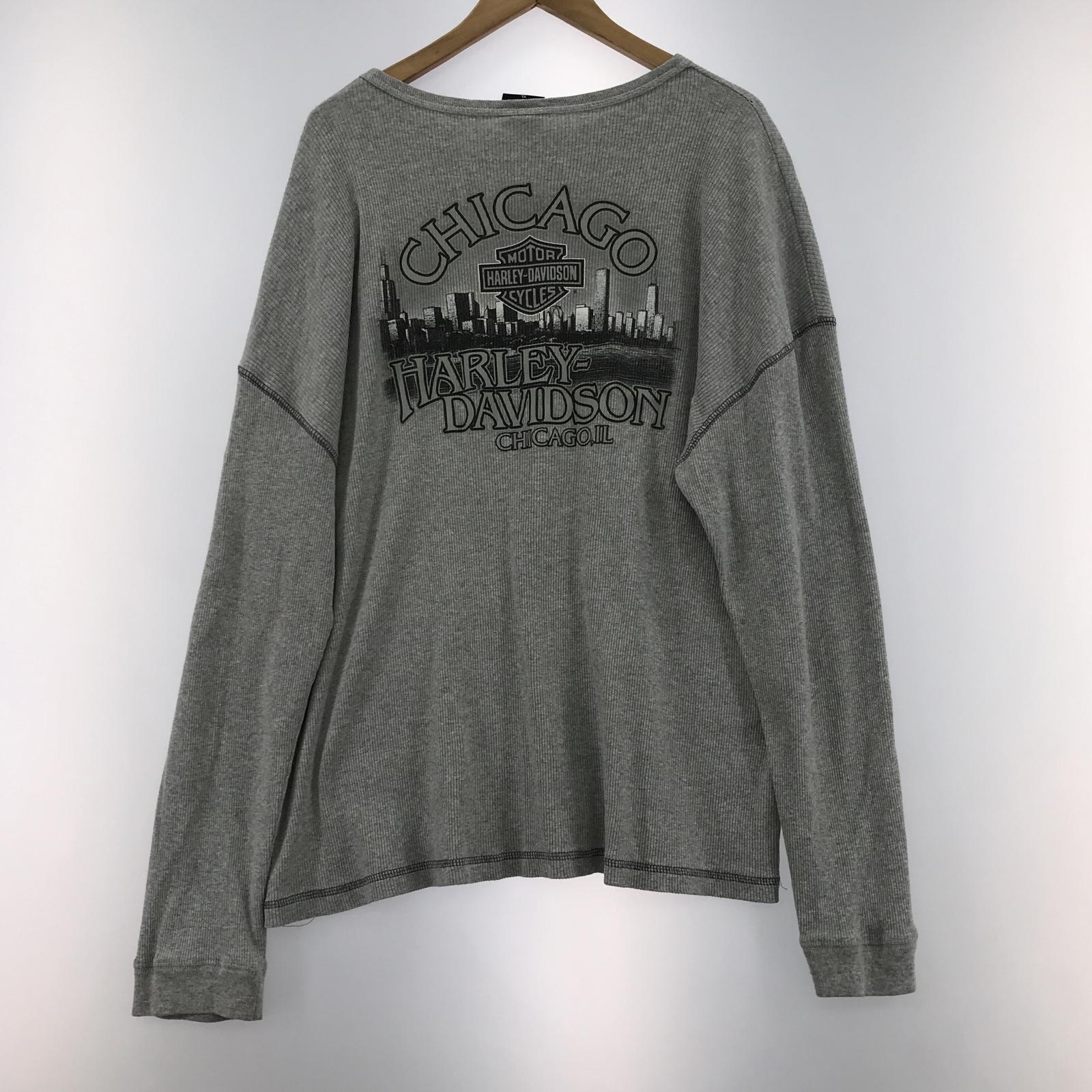 その他トップス Harley-Davidson L/S サーマルカットソー /グレー グレー