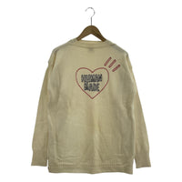 その他トップス HUMAN MADE ロゴニットセーター L L ホワイト