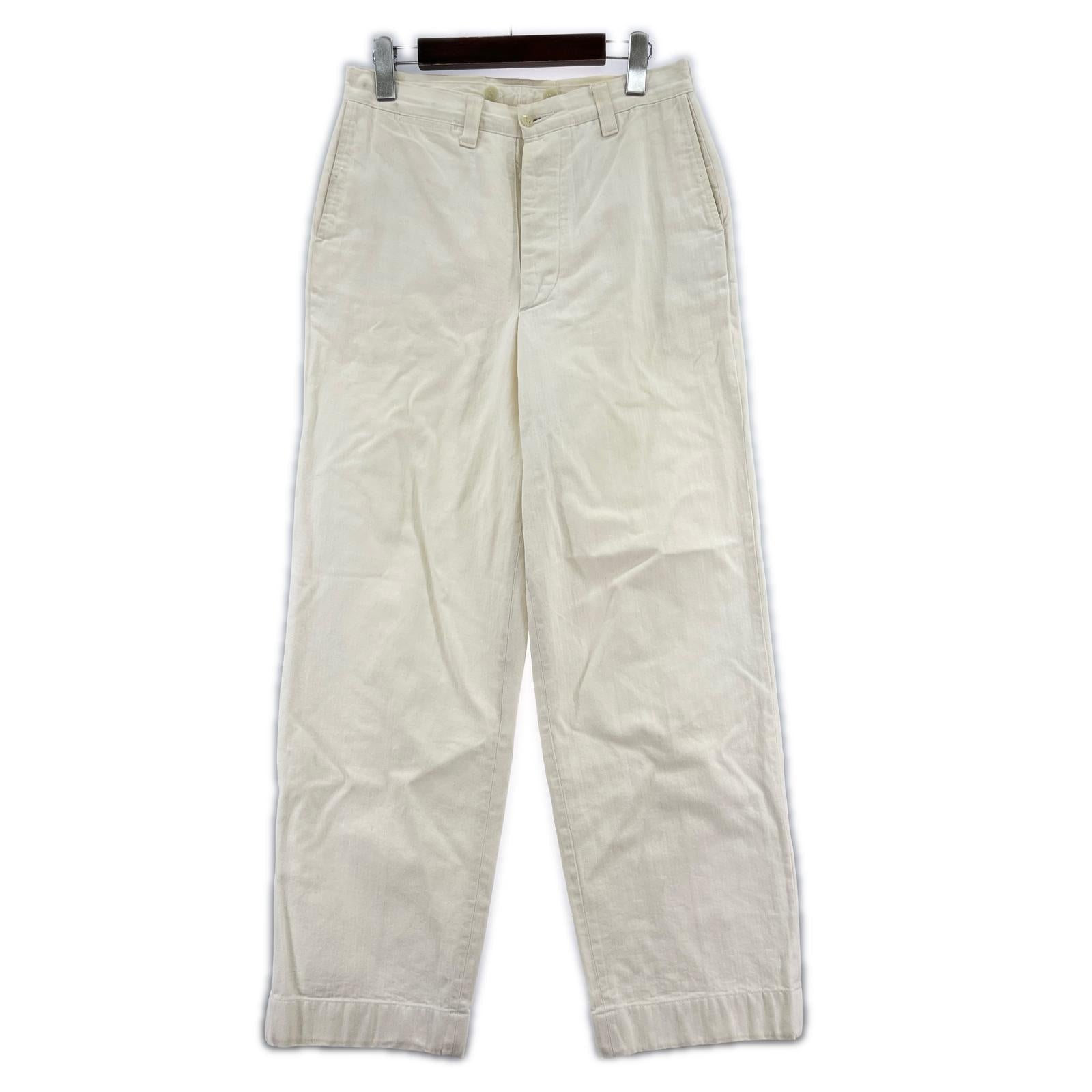 その他ボトムス AT LAST&CO HBT ワークパンツ (W29) 生成り 30