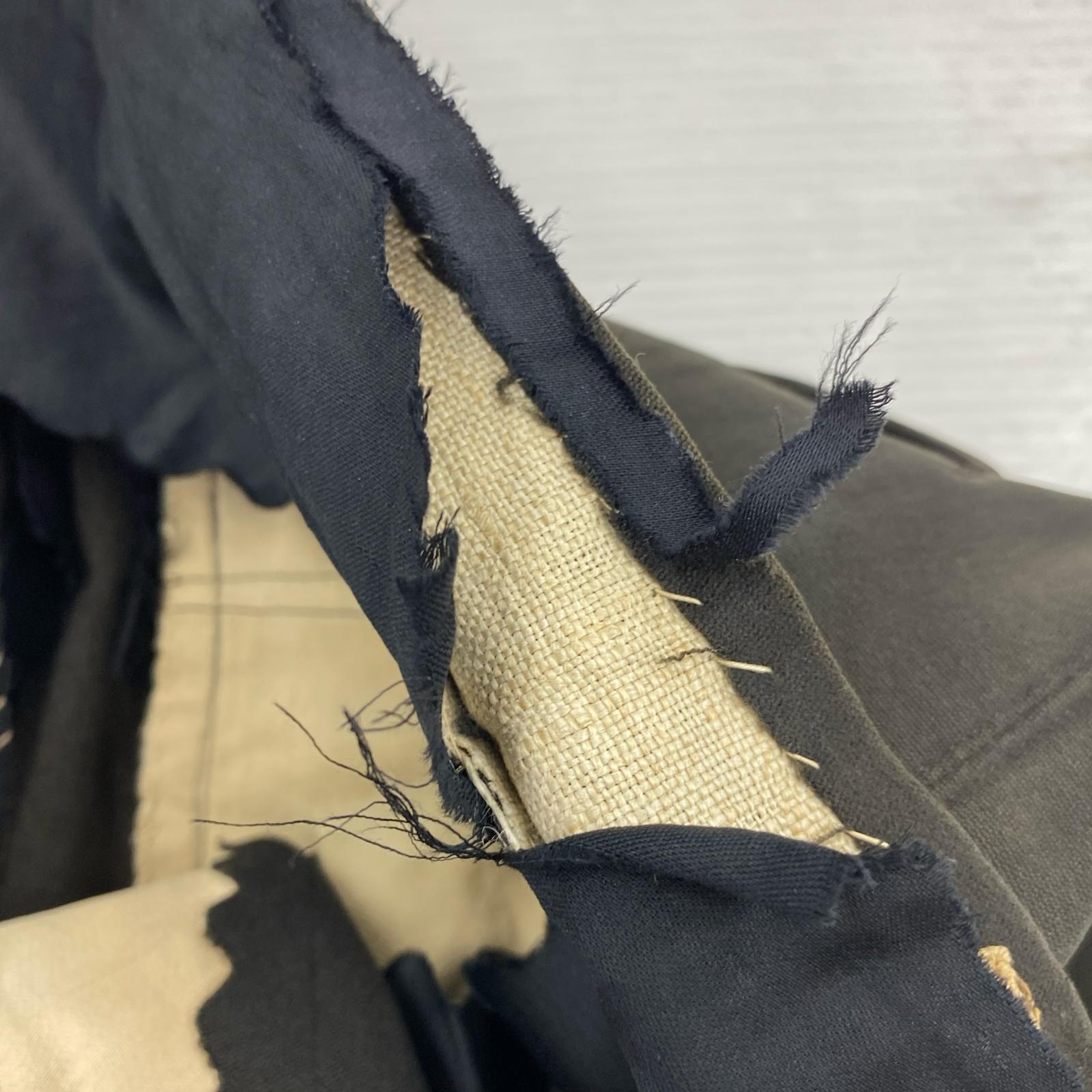 その他ボトムス 30s VOGEL BROS 針シンチ Trousers (W33) 墨黒 ブラック