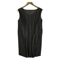ワンピース PLEATS PLEASE ワンピース 柄 ブラック