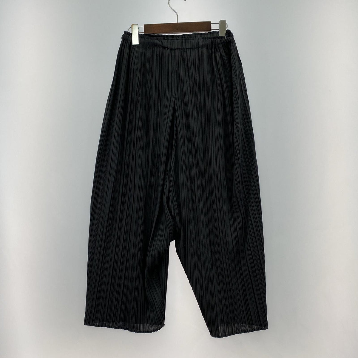その他ボトムス PLEATS PLEASE サルエルパンツ グレー グレー