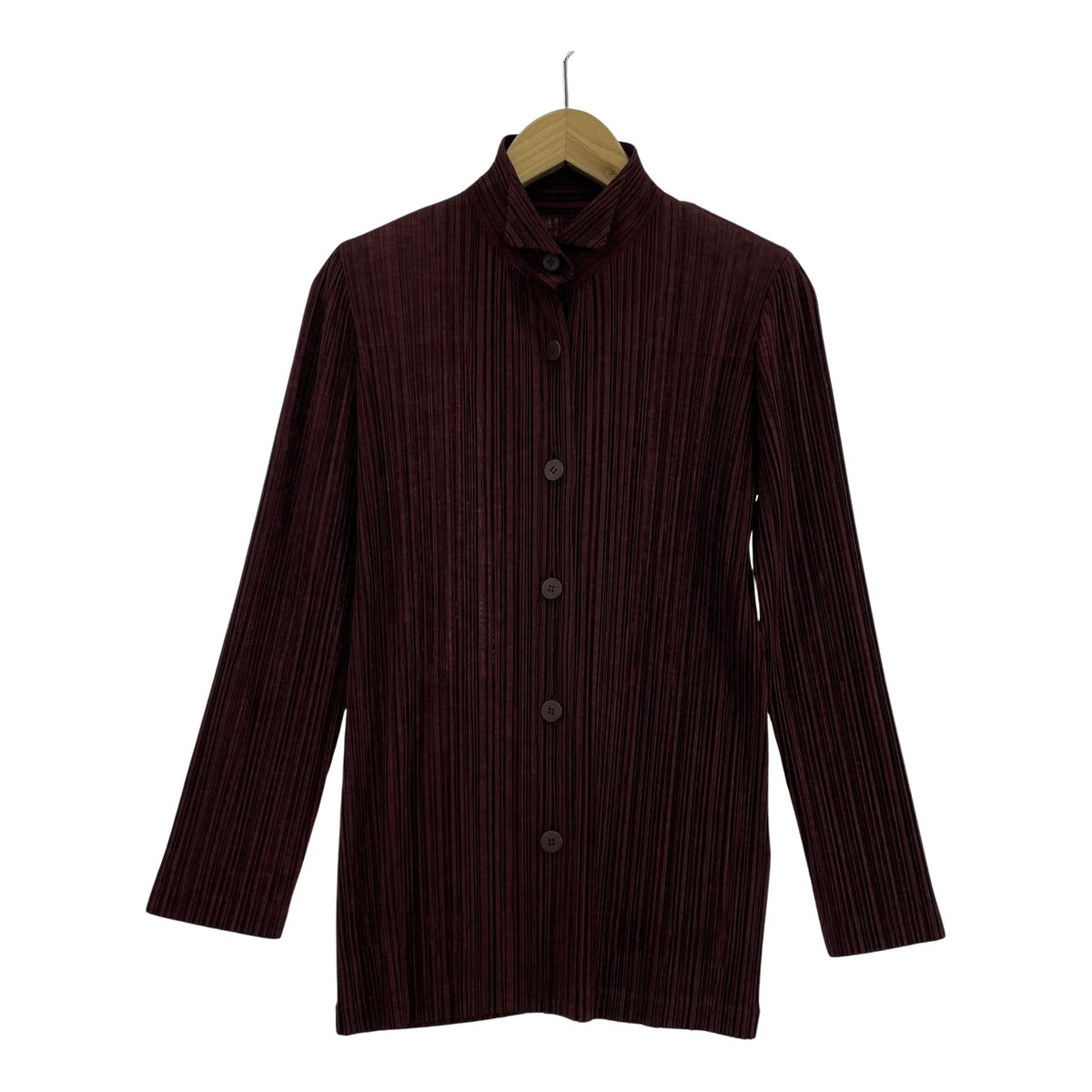その他アウター PLEATS PLEASE ジャケット ボルドー