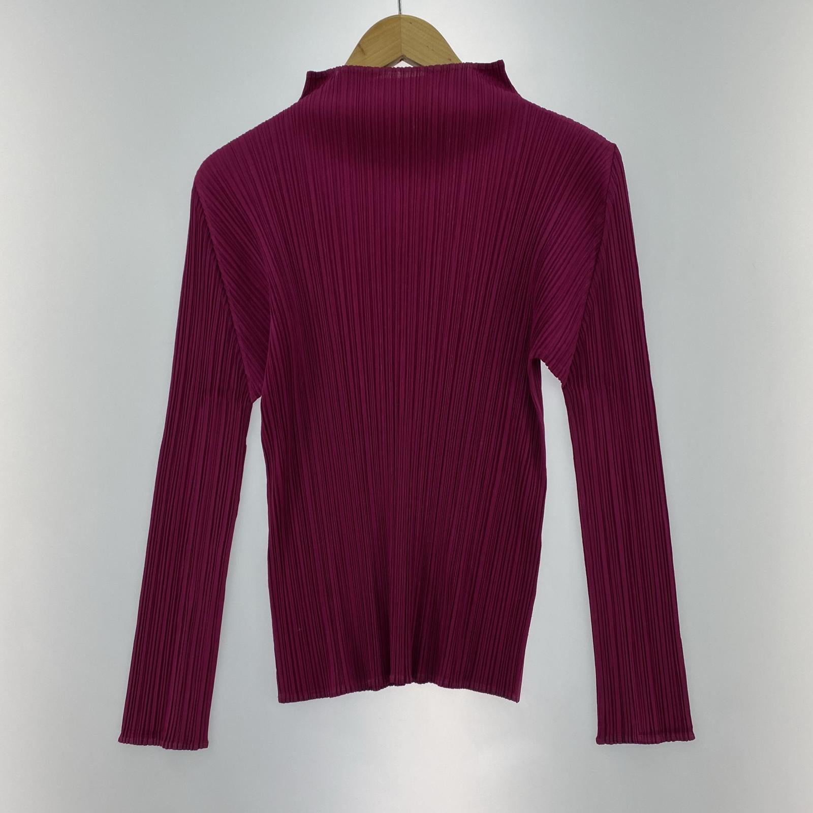 その他トップス PLEATS PLEASE LSカットソー パープル