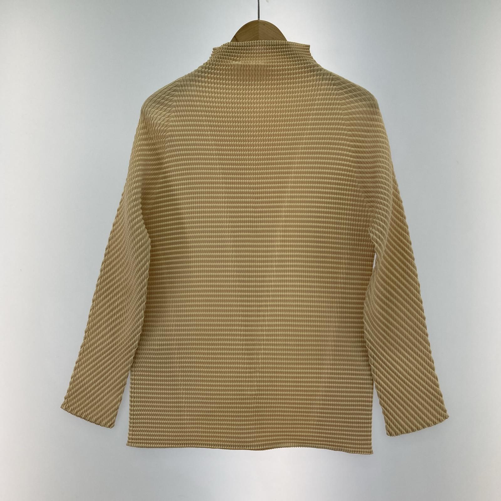 その他トップス ISSEY MIYAKE LSカットソー ベージュ M ベージュ